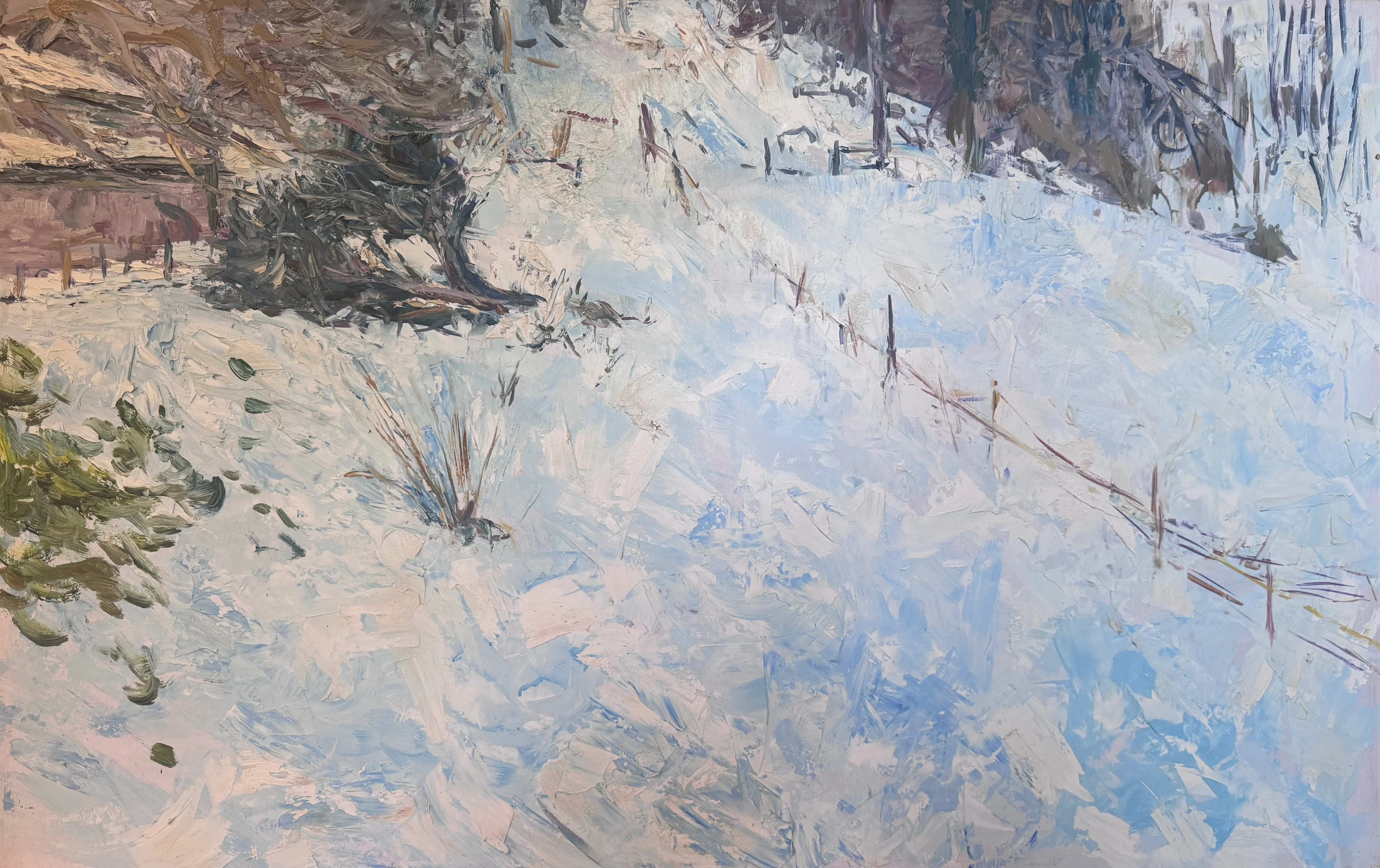 The Last of the Grand Froid, 2012, 77 x 122cm